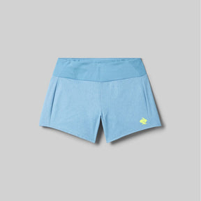 Front view of rabbit tried N' true 4" women's shorts in allure colour