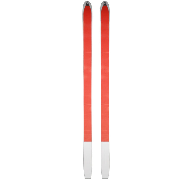 Backcountry nordic ski with orange skin Rossignol XP 100 Positrack