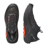 Top and side view of Salomon S/Lab Genesis 2 unisex in colour black and fiery red