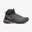 Lateral side view of Scarpa Ribelle Cross 2 Mid GTX Women's in Dark Grey/Purple colour