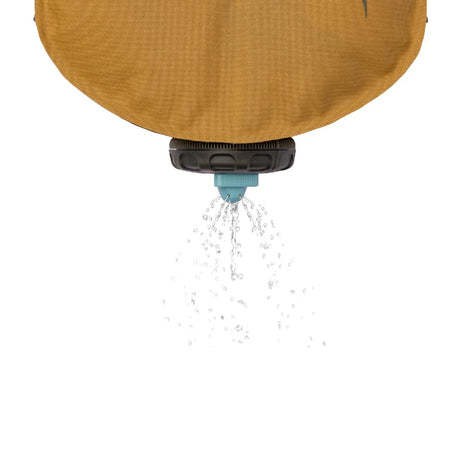Spout detail of Sea to Summit Watercell X 10L in Dull Gold colour