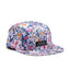 Skida brim hat in 'Wanderlust' pattern