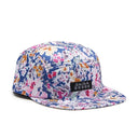 Skida brim hat in 'Wanderlust' pattern