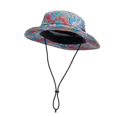 Front view of Skida Sun Hat in Calypso colour