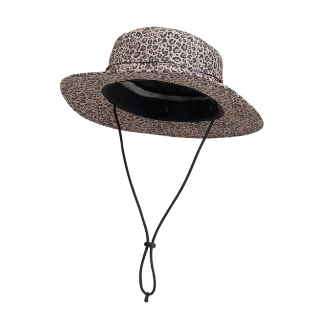 Front view of Skida Sun Hat in Wild Thing colour