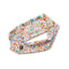 Skida throwback headband in 'elysian fields' pattern