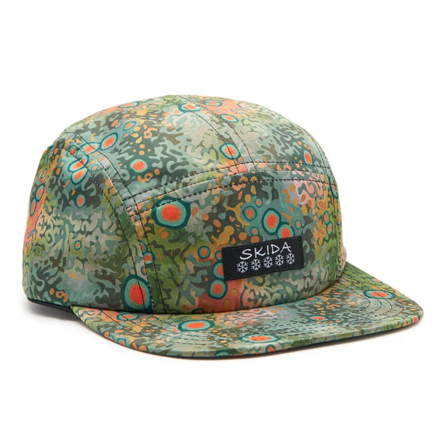 Front view of skida brim hat in battenkill colour
