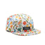 Front view of skida brim hat in gather colour