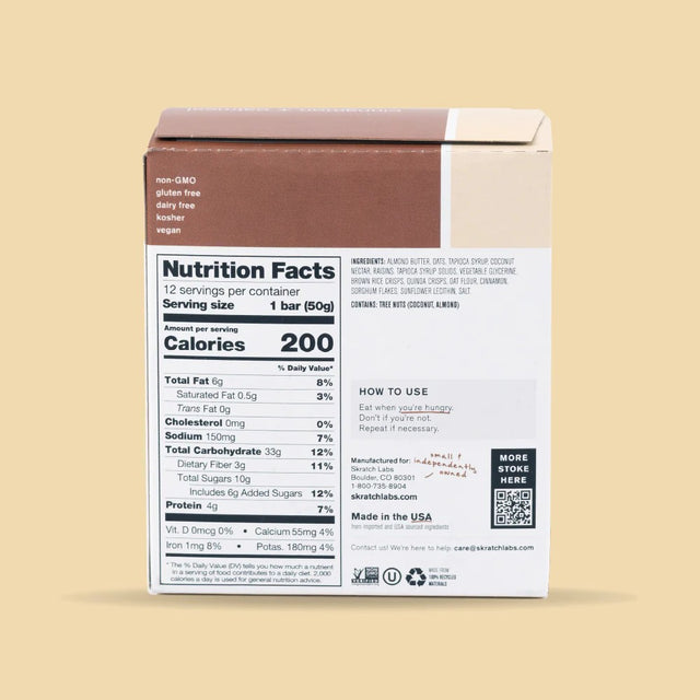 Skratch Labs Anytime Energy Bar