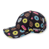 Side view of Sprints OG Hat in Donuts pattern