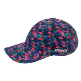 Side view of Sprints OG Hat in Flamingo pattern