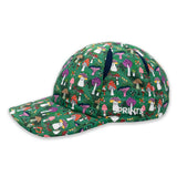 Side view of Sprints OG Hat in Mushroom Mania pattern