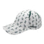 Side view of Sprints OG Hat in Turtle pattern