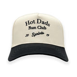 Front view of Sprints Structured VP Hat with "Hot Dads" text