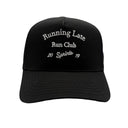 Front view of Sprints Structured VP Hat with "Running Late" text
