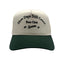 Front view of Sprints Structured VP Hat with "Slow days still count" text
