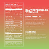 Dauwaltermelon tailwind endurance fuel drink mix nutrition information
