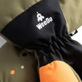 Detail view of Weedo Khamondo Mittens in Khamondo colour