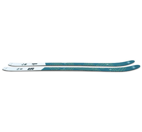 Women's touring ski green and yellow Zag UBAC 95 Lady
