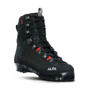 Front view of men's ALFA Skaget Perform backcountry ski boot