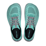 Top view of women's Altra Escalante Racer 2 running shoes in teal colour