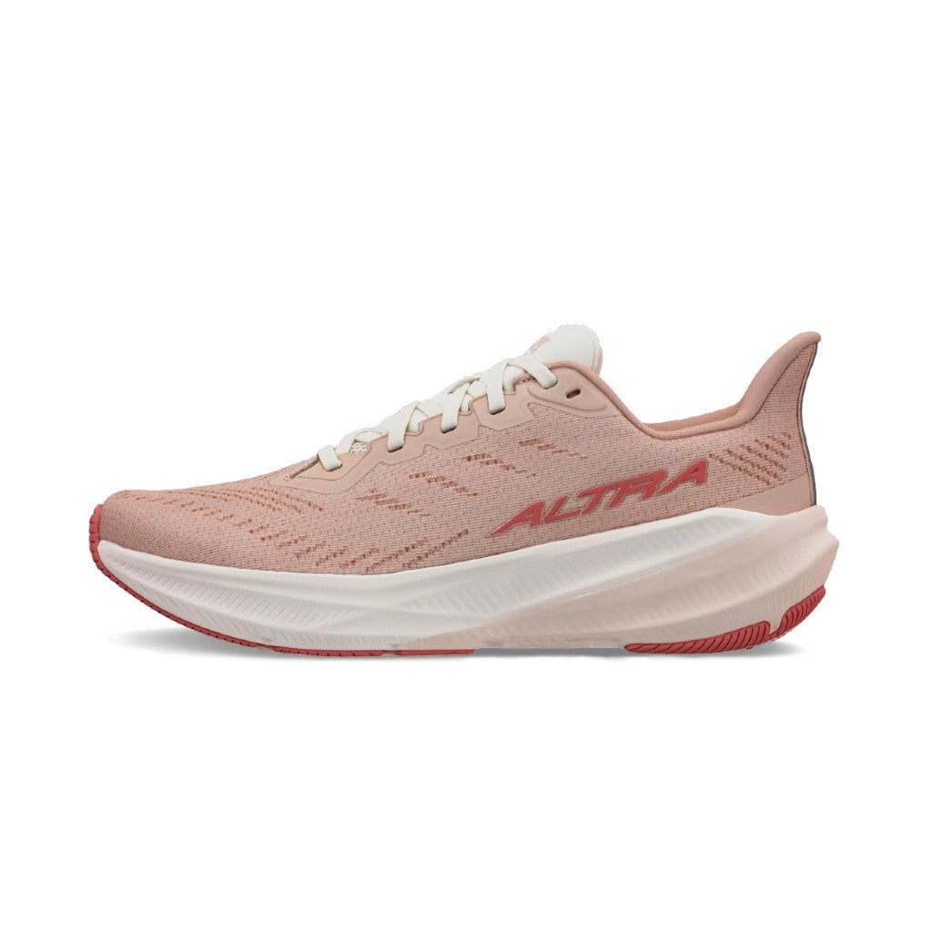 Side view of women's Altra Experience Flow 2 running shoe in dusty pink