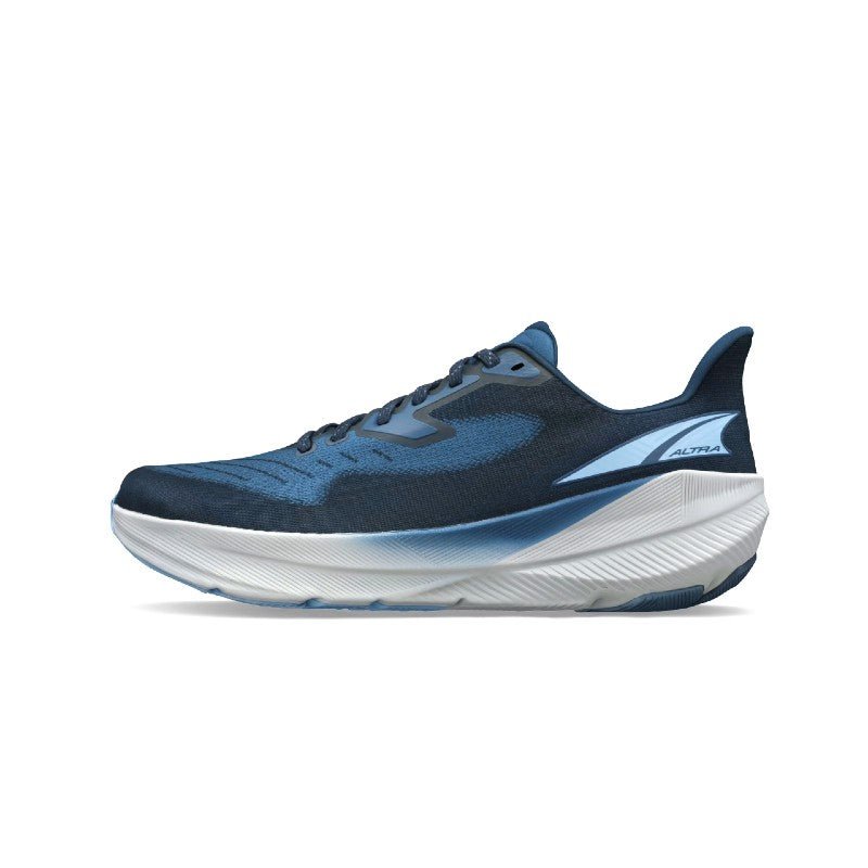 Side view of men's blue Altra Experience Flow running shoe