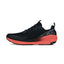 Side view of Altra Experience Wild 2 running shoe in black/coral