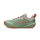 Side view of men's green/rust Altra Experience Wild 3+ trail running shoe