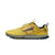 Side view of men's altra lone peak 8 running shoes in yellow