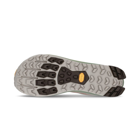Sole of men's Altra Lone Peak 9+ trail shoe in Basalt colour