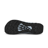 Sole of women's Altra Lone Peak All Weather Low 2 trail shoes in black