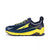 Side view of men's altra olympus 5 trail running shoe in navy