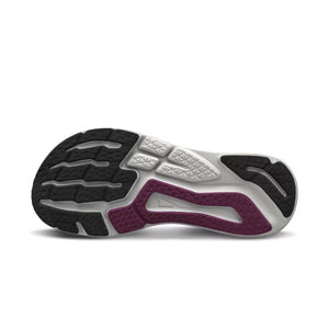 Sole of women's black Altra Provision 8 running shoe