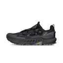 Side view of men's Altra Timp 5 BOA running shoe in black/black