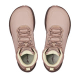 Top view of women's taupe Altra Timp 6 hiking shoes