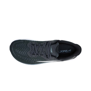 Top view of men's Altra Torin 7 running shoe in black