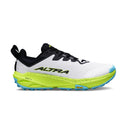 Side view of men's white/lime Altra Experience Wild 3+ trail running shoe