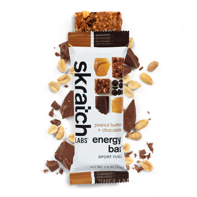 Peanut butter chocolate skratch labs energy bar