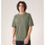 Front on-model view of men's forage heather (green) Arc'teryx Cormac t-shirt