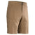 Front view of men's Arc'teryx Gamma quick dry 11" shorts in canvas colour