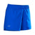 Front view of women's vitality (blue) Arc'teryx Norvan 5" running shorts