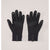 Palm view of black Arc'teryx Venta gloves