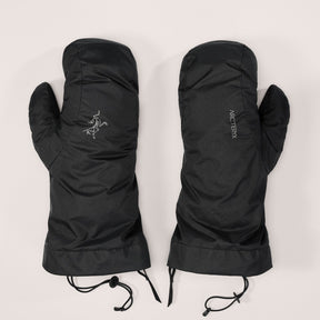 Pair of black Arc'teryx Beta Down Mittens
