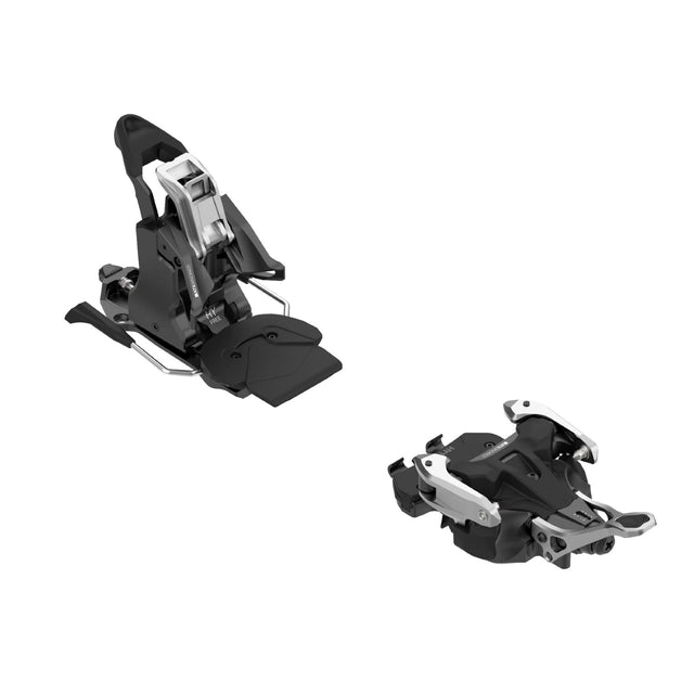 Front angled view of a black ATK HY 11 Free touring binding