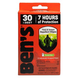 Ben's 30% Insect Repellent Wipes