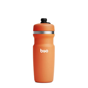 Coral orange bivo 17oz metal water bottle