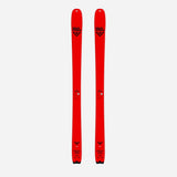 Top view of a pair of red Black Crows Camox Freebird skis
