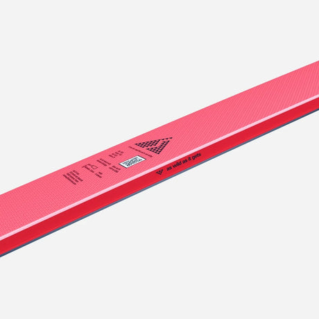 Side motto on a pink Black Crows Draco Freebird ski