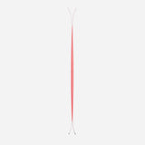 Side view of a pair of pink Black Crows Draco Freebird skis